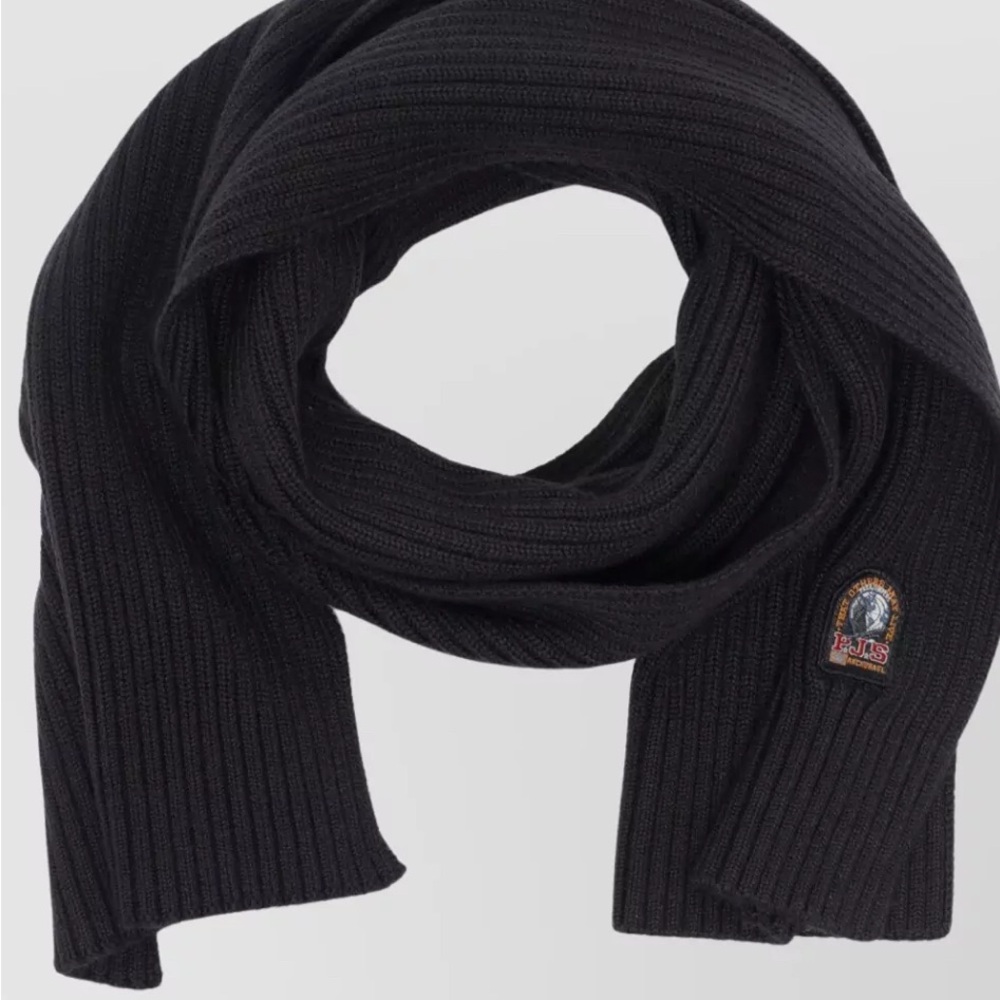 Parajumpers Ribbed Knit Scarf